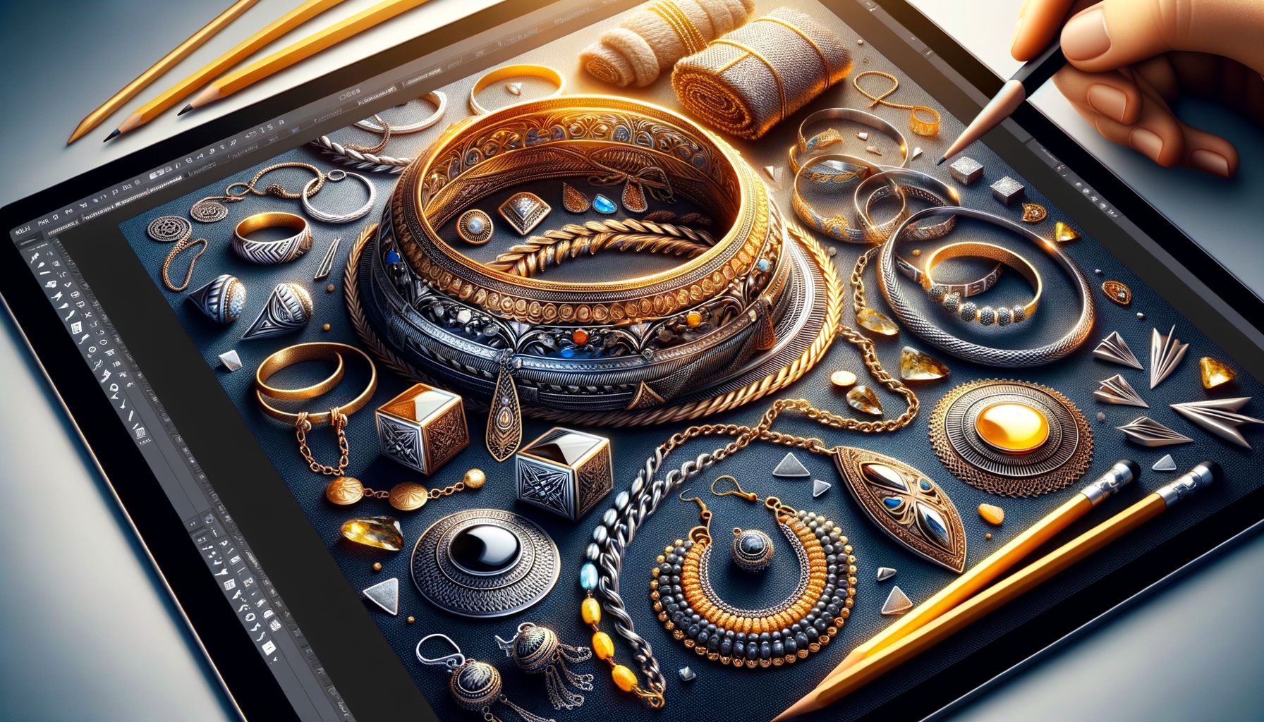 Die Wahl der richtigen Schmuckfarbe